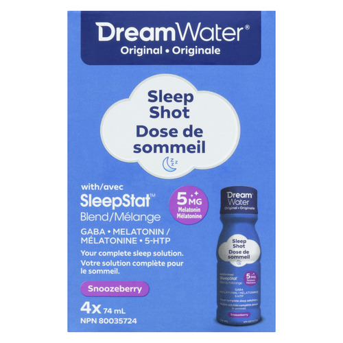 Buy Dream Water Sleep Shot Snoozeberry Original 4 x 74 ml | Sobeys Inc.