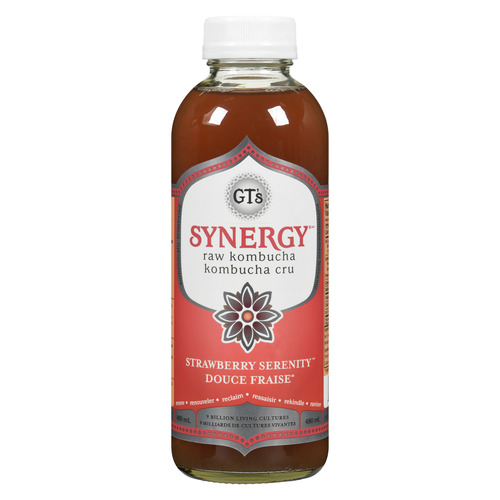 GT's Kombucha Raw Strawberry Serenity