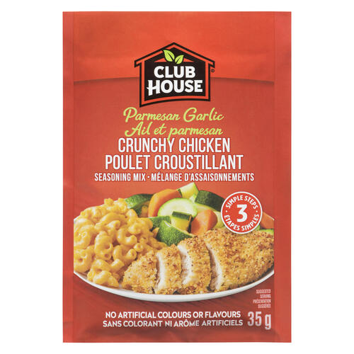 Club House Seasoning Mix Parmesan Garlic Crunchy Chicken