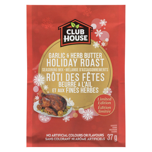 Buy Club House Seasoning Mix Garlic Herb Butter Holiday Roast