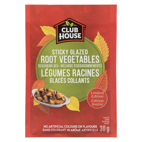 Club House Seasoning Mix Sticky Glazed Root Vegetables