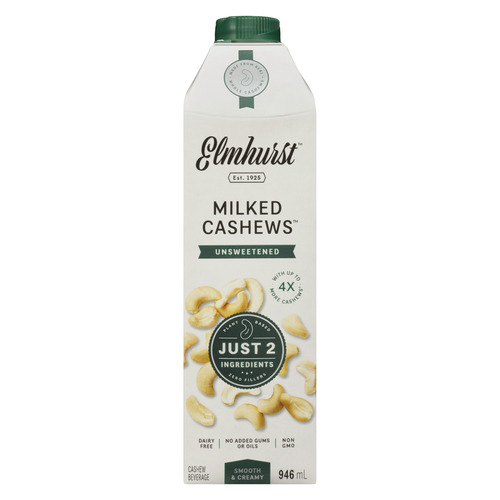 Elmhurst Milked Cashews Beverage Unsweetened