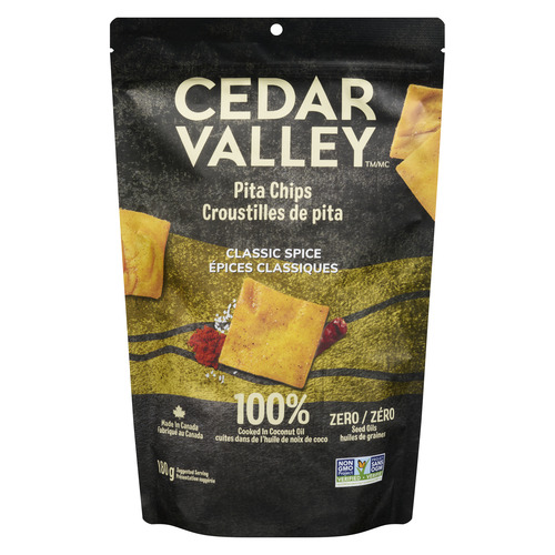 Cedar Valley Classic Spice Pita Chips