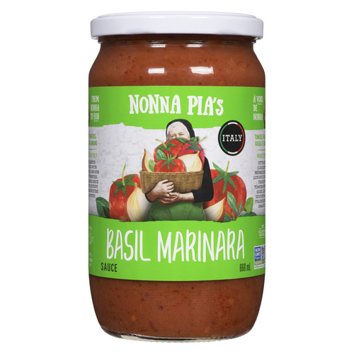 NONNA PIA'S Basil Marinara Sauce