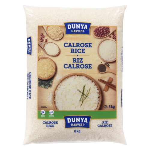 Buy Dunya Harvest Calrose Rice 8 kg | FreshCo