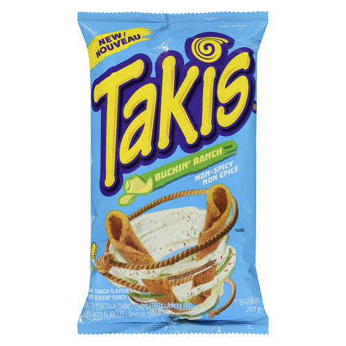 Buy Takis Buckin' Ranch Rolled Tortilla Chips Ranch Flavoured 260 g ...