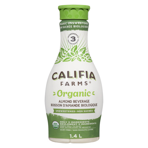 Califia Farms Almond Beverage Organic Unsweetened