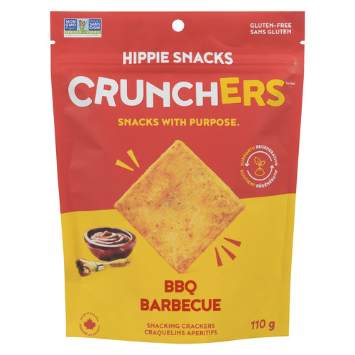 Buy Hippie Snacks Crunchers Snacking Crackers BBQ 110 g | Sobeys Inc.