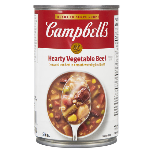 Buy Campbell's Soup Vegetable Beef Ready To Serve 515 ml | Foodland