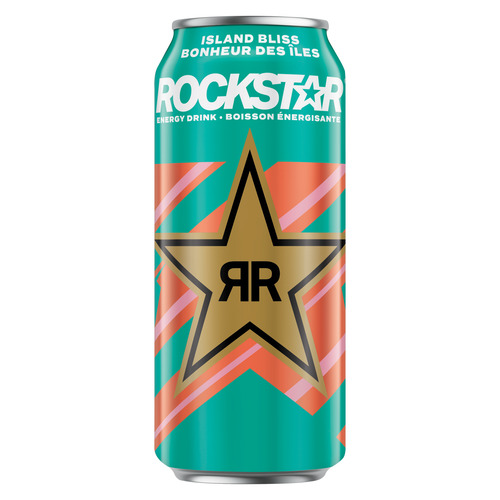 Buy Rockstar Energy Drink Island Bliss 473 ml (can) | Foodland