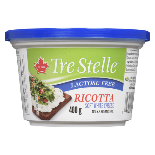 TreStelle Lactose Free Ricotta Cheese