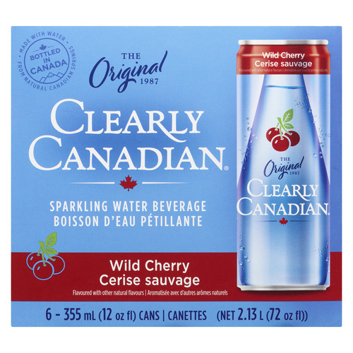 Clearly Canadian Sparkling Water Wild Cherry