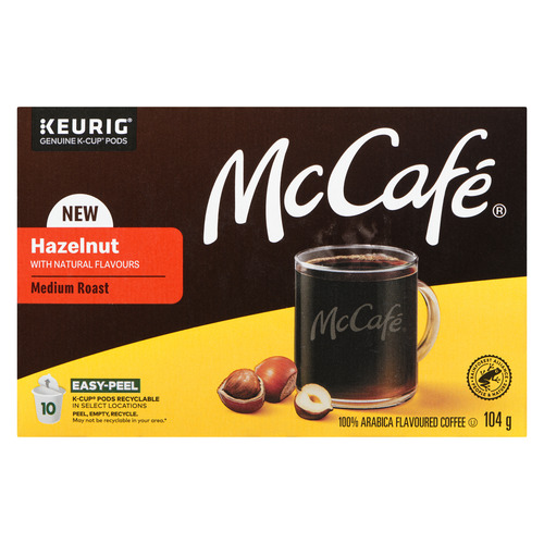 McCafé Coffee Pods Medium Roast Hazelnut