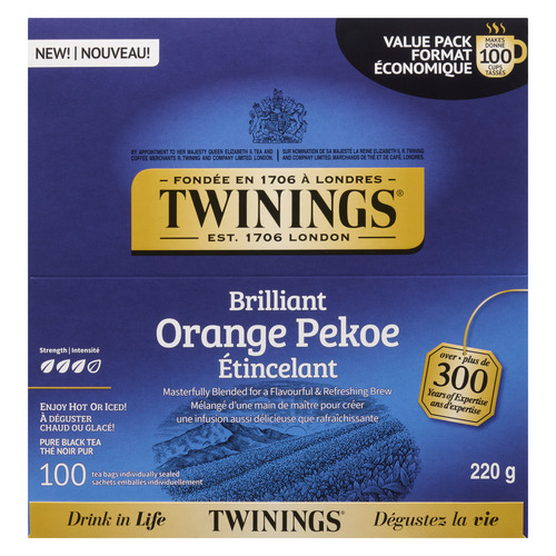 Twinings Black Tea Brilliant Orange Pekoe