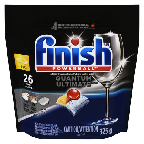 Finish Powerball Quantum Ultimate Dishwashing Detergent