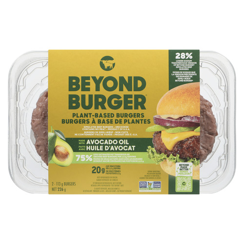 Beyond Meat Frozen Plant-Based Beyond Burgers 226 g