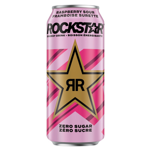 Buy Rockstar Energy Drink Zero Sugar Raspberry Sour 473 ml (can