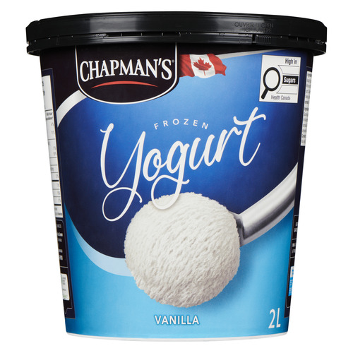Buy Chapman's Frozen Yogurt Vanilla 2 L | Foodland