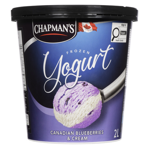 Buy Chapman's Frozen Yogurt Vanilla & Chocolatey Chunks & Caramel