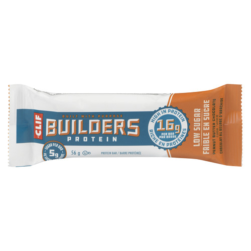 Cliff Builder Protein Bar Low Sugar Peanut Butter Chocolate