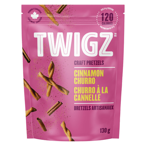 Twigz Craft Pretzels Cinnamon Churro