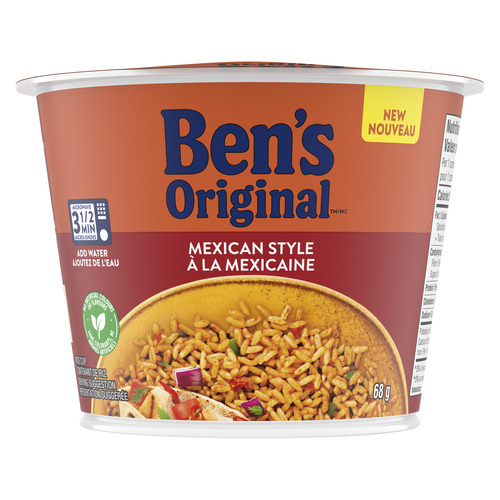 Buy Ben's Original Single Serve Rice Cup Mexican Style 68 g | Foodland