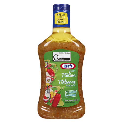 Buy Kraft Salad Dressing Zesty Italian 710 ml | FreshCo