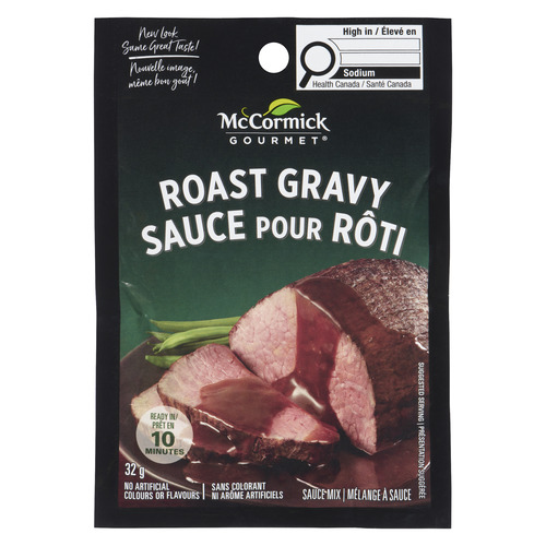 McCormick Roasted Gravy Sauce Mix International