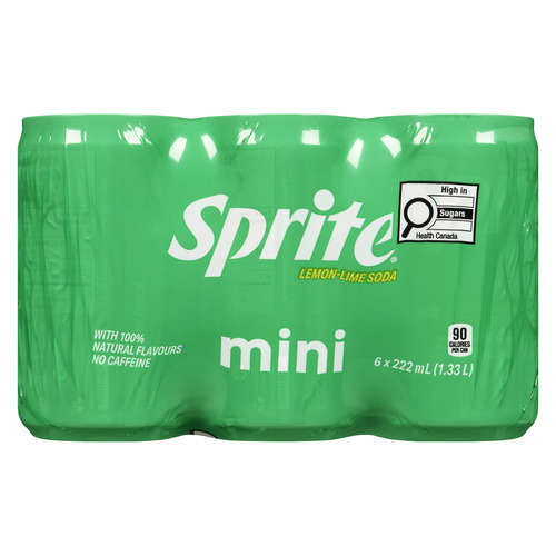 Sprite Mini Cans