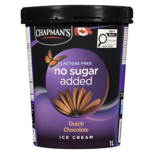 Chapman's No Sugar Added Chocolate Ice Cream