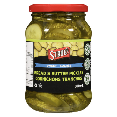 Strub's Bread & Butter Pickles Sweet