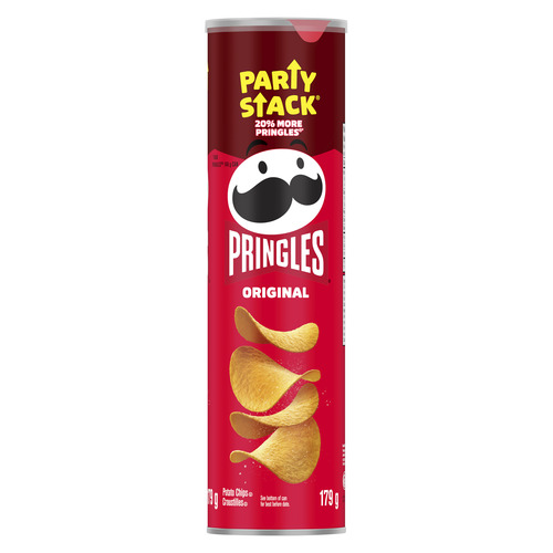 Buy Pringles Potato Chips Party Stack Original 179 g | Sobeys Inc.