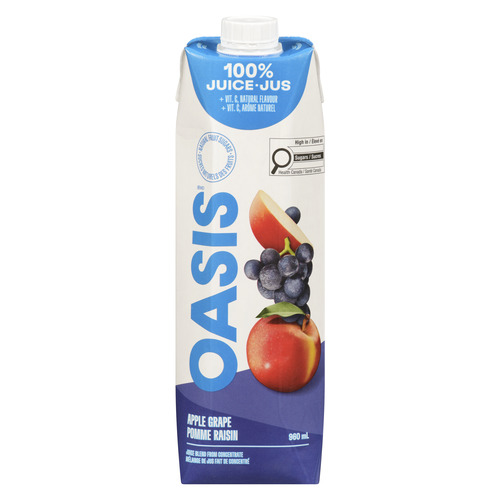 Oasis Apple Grape Juice