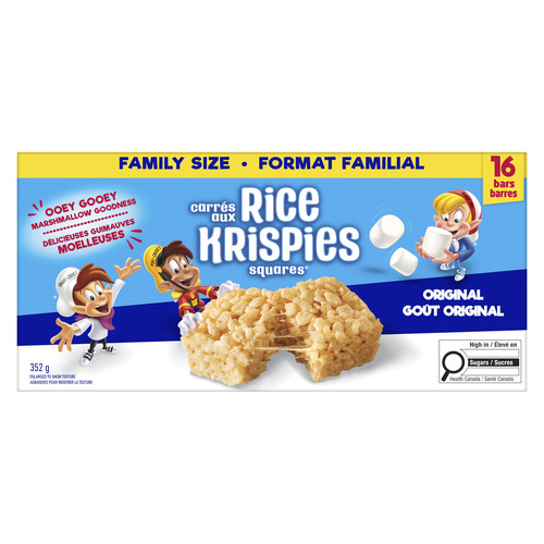 Kellogg's Rice Krispies Squares, 16 Packs