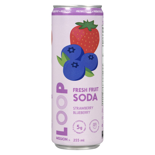 LOOP Mission Soda Fresh Fruit