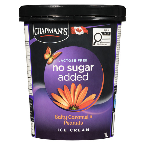 Chapman's Lactose-Free Ice Cream Salty Caramel & Peanuts