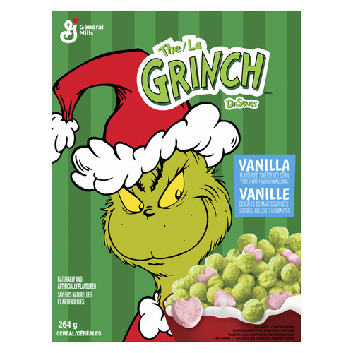 General Mills Vanilla Flavoured Sweetened Corn Puffs with Marshmallows