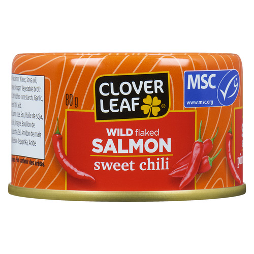 Buy Clover Leaf Wild Flaked Salmon Sweet Chili 80 g | FreshCo
