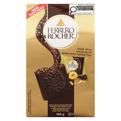Ferrero Rocher Premium Hazelnut Dark Chocolate