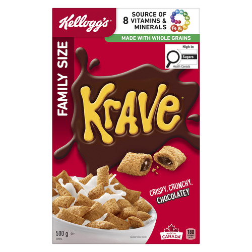 Kellogg's Cereal Krave Chocolate 500 g