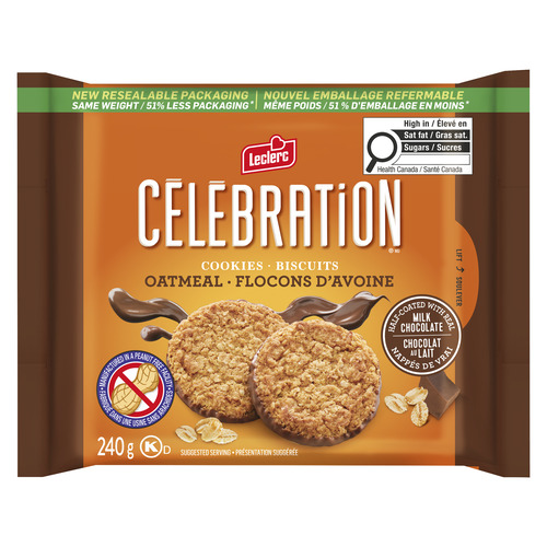Leclerc Celebration Dark Chocolate Cookies