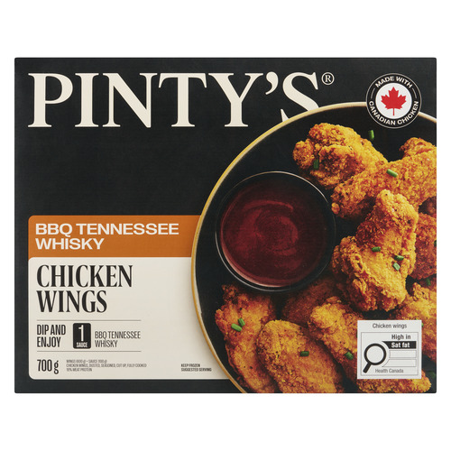 Pintys BBQ Tennessee Whisky Dusted Chicken Wings