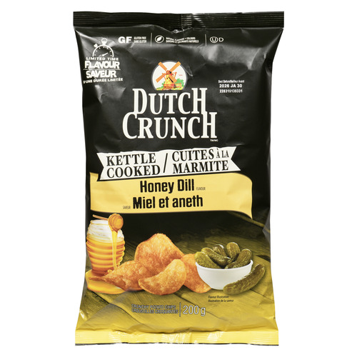Dutch Crunch Kettle Chips Honey Dill