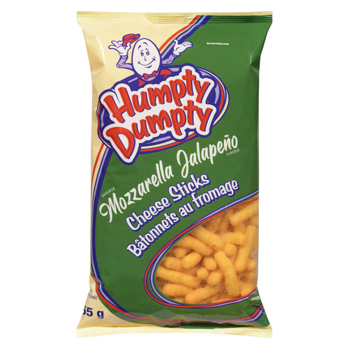Old Dutch Humpty Dumpty Cheese Sticks Mozzarella Jalapeño Flavour