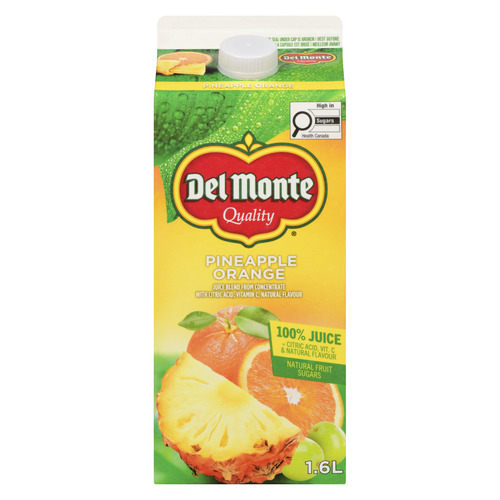 Del Monte Juice Blend Pineapple-Orange