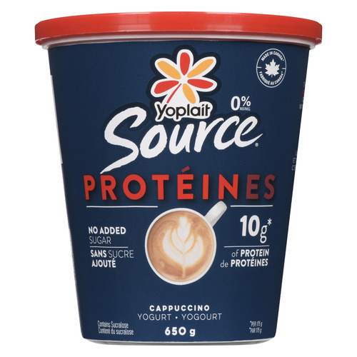Buy Yoplait Source Protein Yogurt Cappuccino 650 g | Safeway Canada