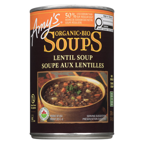 AMY'S Organic Lentil Soup Light Sodium