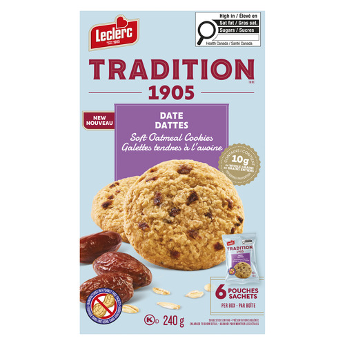 Leclerc Tradition Soft Oatmeal Cookies