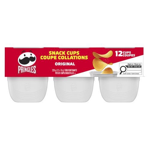 Buy Pringles Potato Chips Original Snack Stacks 12 x 19 g | IGA