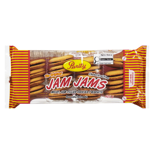 Buy Purity Jam Jams Cookies Original 425 g | Foodland